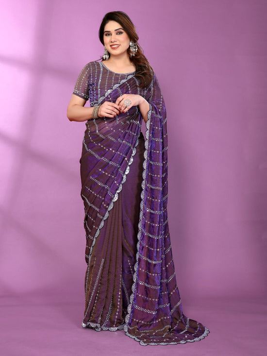 Amrah Wholesale Csn Isha Satin Silk Saree