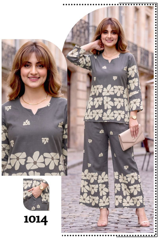Amrah Wholesale Cutie 2 Liva Rayon Co Ord Set