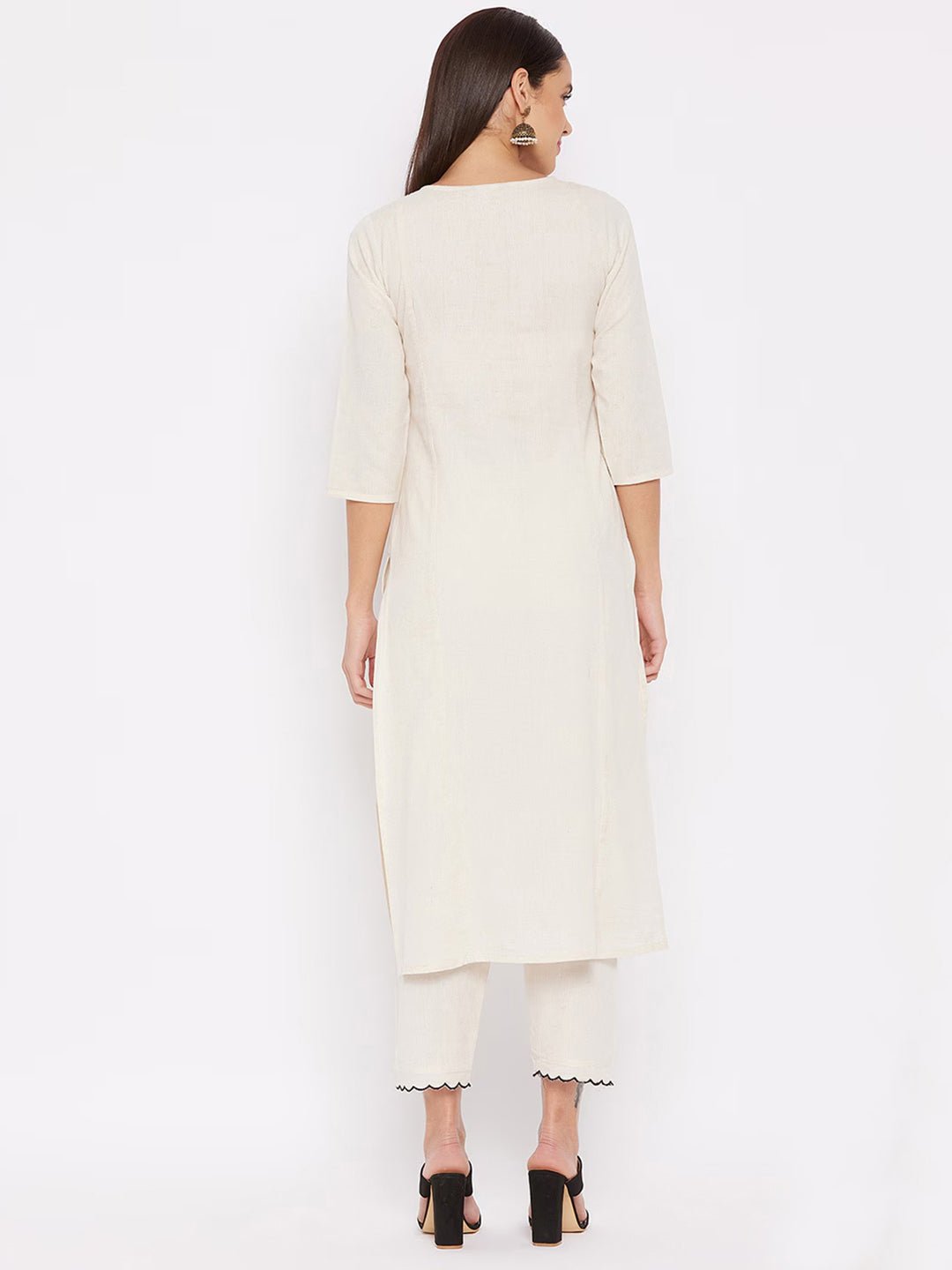 Amrah Wholesale Dhruvi 454 Cotton Kurti Pant Set - Amrah Wholesale