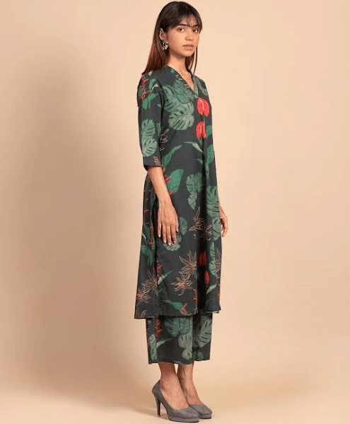 Amrah Wholesale Dhruvi 455 Viscose Kurti Pant Set - Amrah Wholesale
