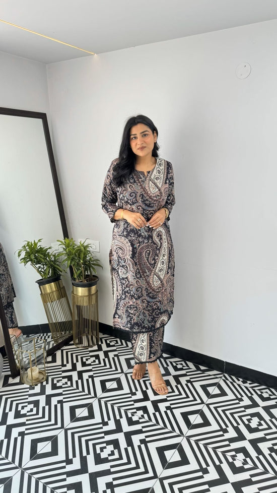 Amrah Wholesale Dhruvi 457 Viscose Printed Kurti Pant Set - Amrah Wholesale