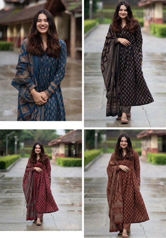 Amrah Wholesale Dhruvi 462 To 465 Viscose Printed Salwar Suit Set