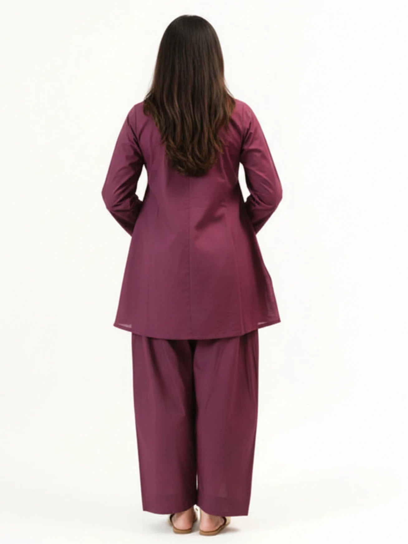 Amrah Wholesale Dhruvi 473 Chanderi Silk Plain Kurti Pant Set