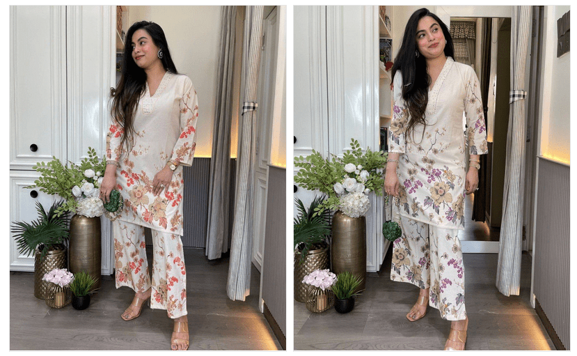 Amrah Wholesale Dhunitya 01 Cotton Printed Kurti Pant Set - Amrah Wholesale