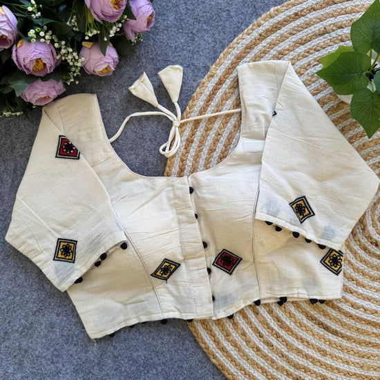 Amrah Wholesale Fab Khadi Vol 9 Khadi Printed Blouse - Amrah Wholesale