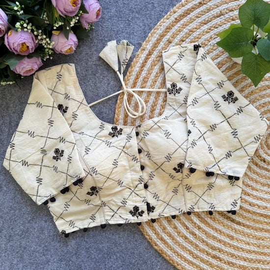 Amrah Wholesale Fab Khadi Vol 9 Khadi Printed Blouse - Amrah Wholesale