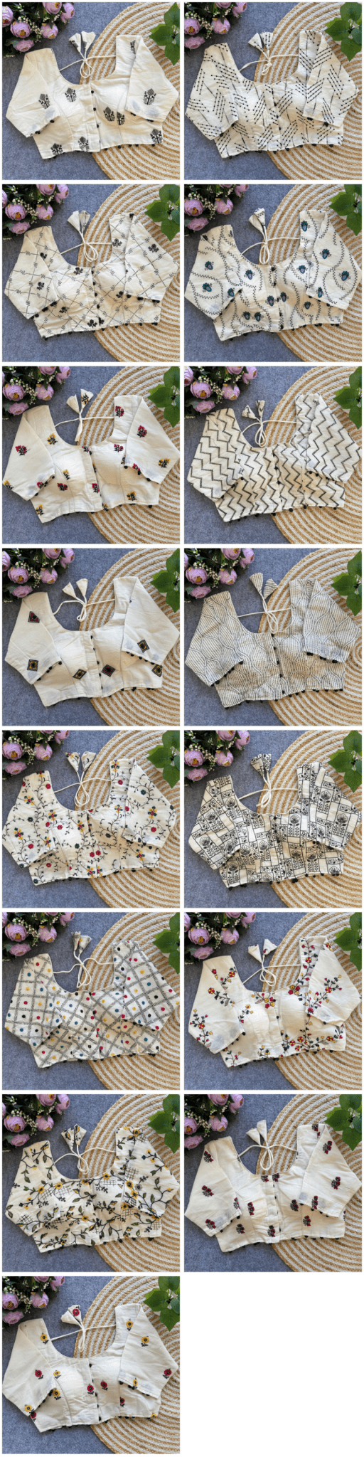 Amrah Wholesale Fab Khadi Vol 9 Khadi Printed Blouse - Amrah Wholesale