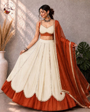 Amrah Wholesale Ghoomar Vol 1 Rayon Mirror Work Lehenga Choli
