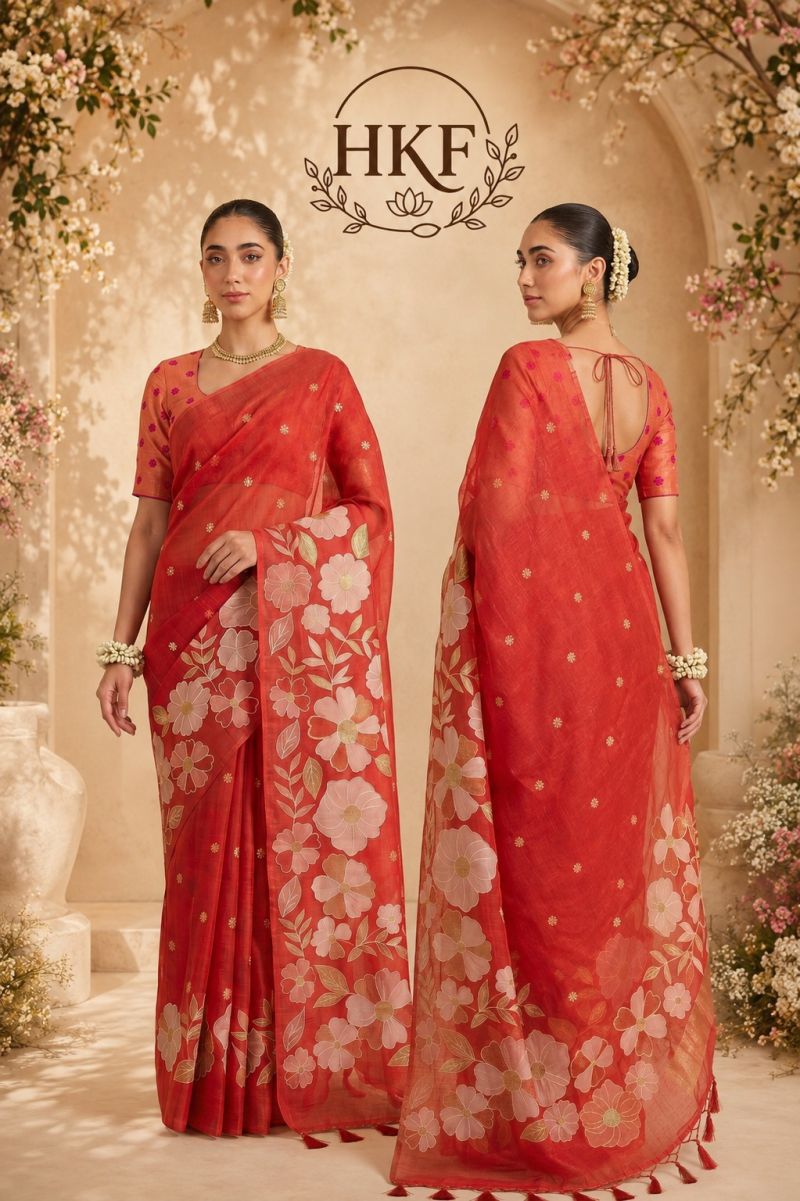 Amrah Wholesale Hkf Madhuban Saree Vol 1 Soft Cotton Fancy Saree