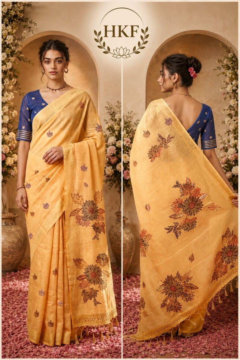 Amrah Wholesale Hkf Madhuban Saree Vol 1 Soft Cotton Fancy Saree