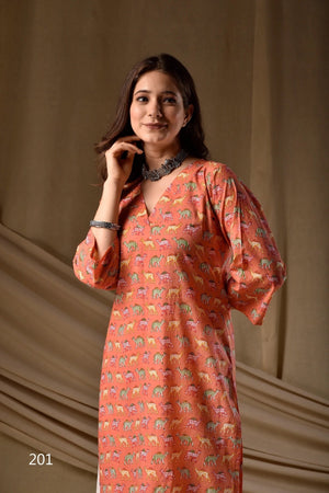 Amrah Wholesale Ira Vol 2 Rayon Kurti - Amrah Wholesale