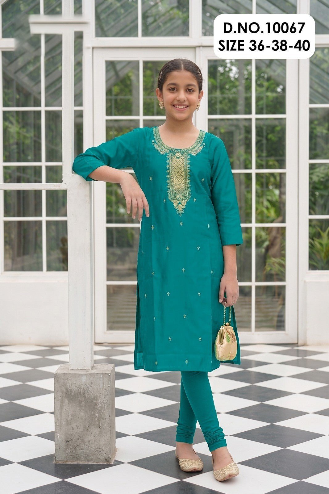 Amrah Wholesale Jaimini 10065 And 67 Gadwal Silk Kurti - Amrah Wholesale