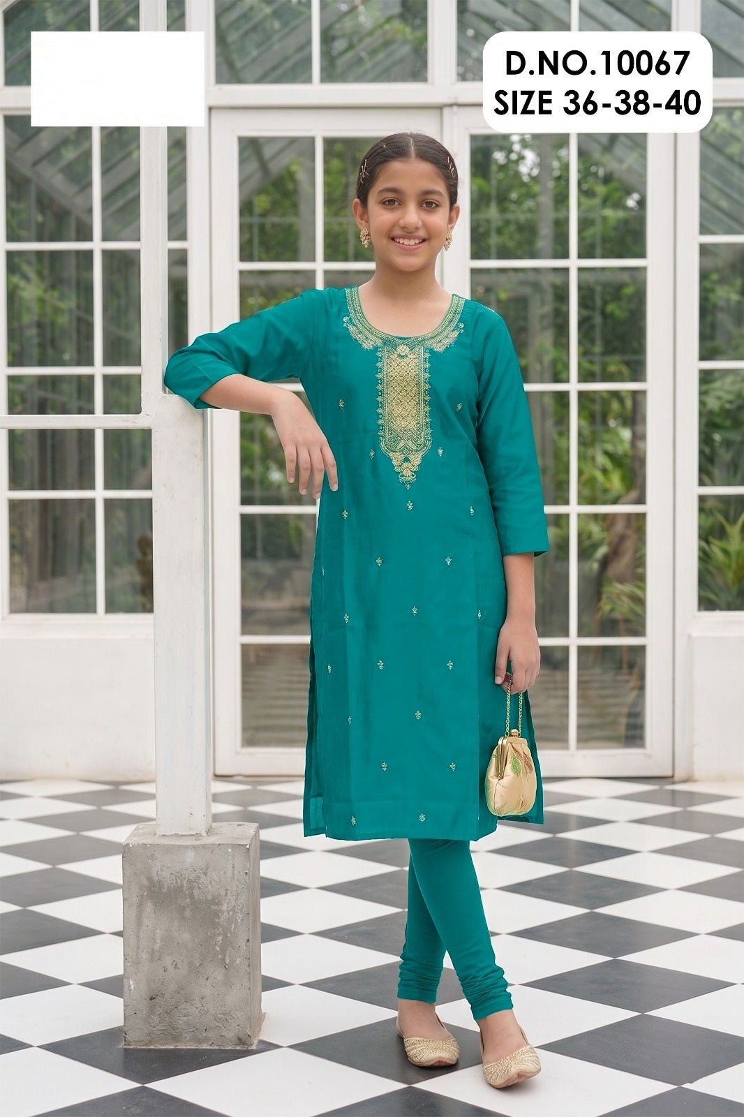 Amrah Wholesale Jamini 10065 And 10067 Gadwal Silk Kurti - Amrah Wholesale
