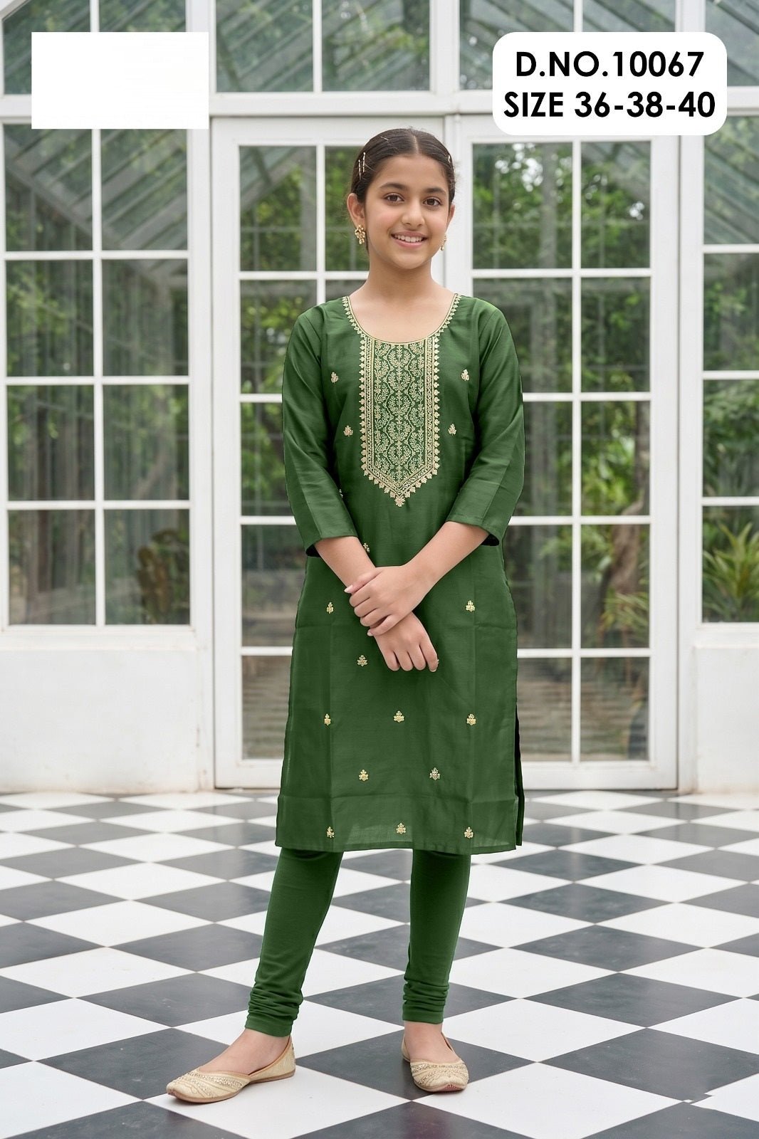 Amrah Wholesale Jamini 10065 And 10067 Gadwal Silk Kurti - Amrah Wholesale