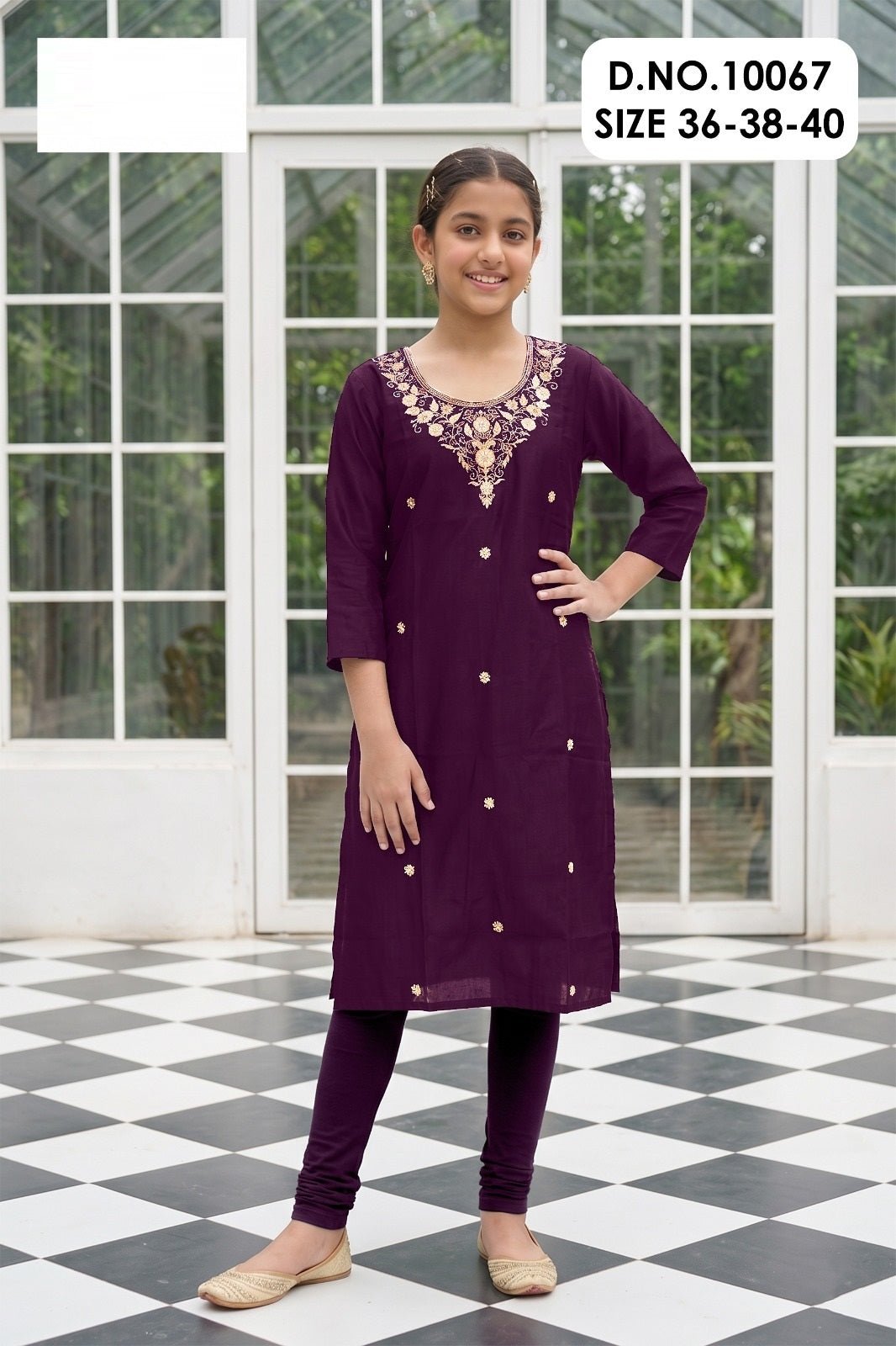 Amrah Wholesale Jamini 10065 And 10067 Gadwal Silk Kurti - Amrah Wholesale