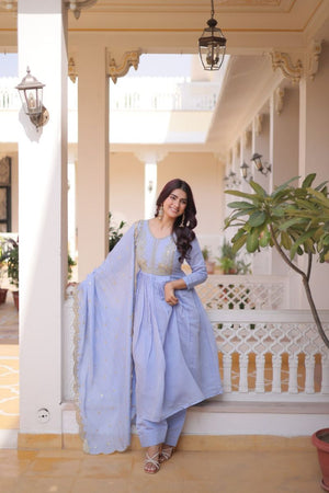 Amrah Wholesale Ka 1241 Mal Chanderi Kurti Set