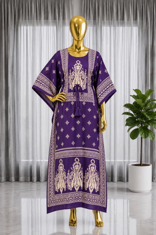 Amrah Wholesale Kaftan Vol 9 French Crepe Printed Long Kaftan