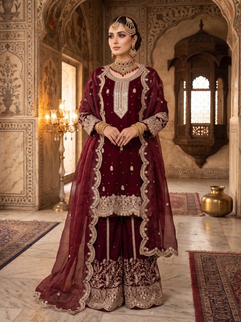 Amrah Wholesale KB Super Hit 3326 Fendy Silk Embroidered Designer Salwar Kameez Collection - Amrah Wholesale