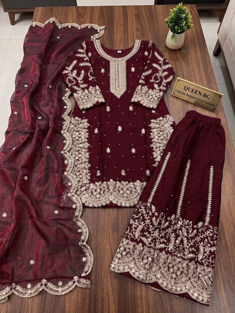 Amrah Wholesale KB Super Hit 3326 Fendy Silk Embroidered Designer Salwar Kameez Collection - Amrah Wholesale