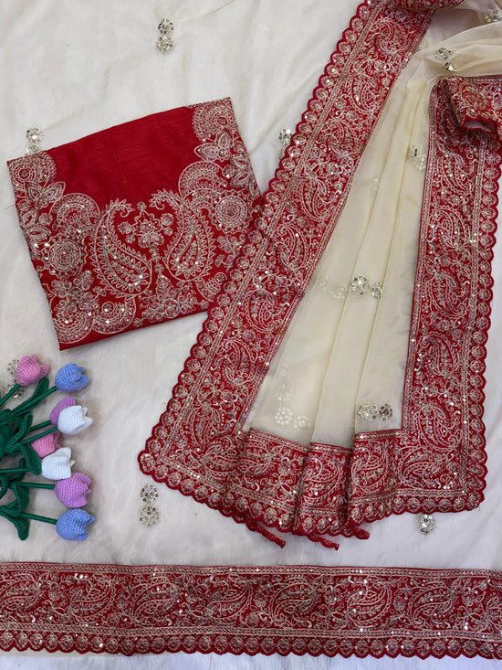 Amrah Wholesale Kc 2144 Soft Zipsy Silk Embroidered Designer Saree