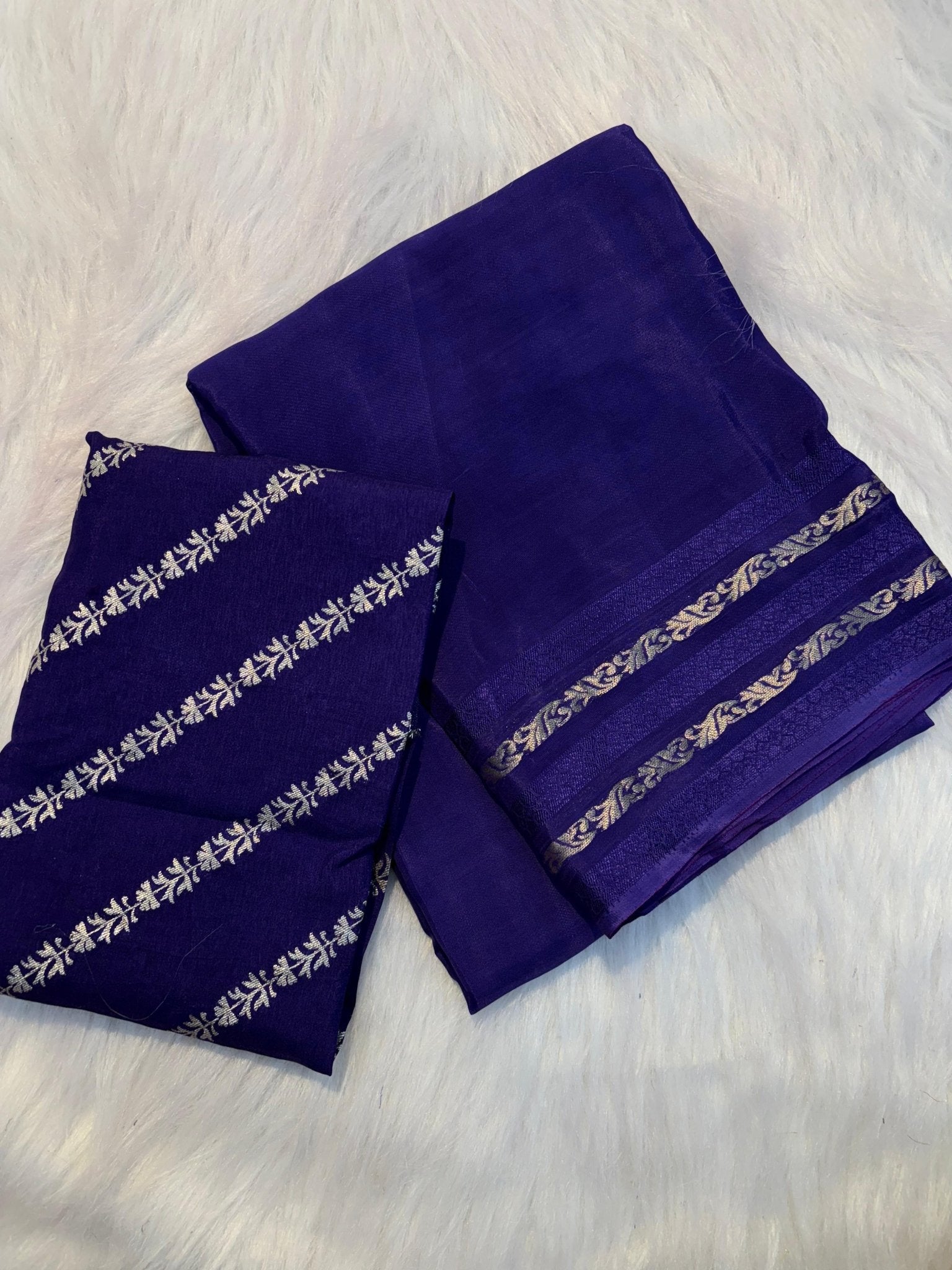 Amrah Wholesale Kc 221 Pure Viscose Mysore Crepe Silk Saree - Amrah Wholesale