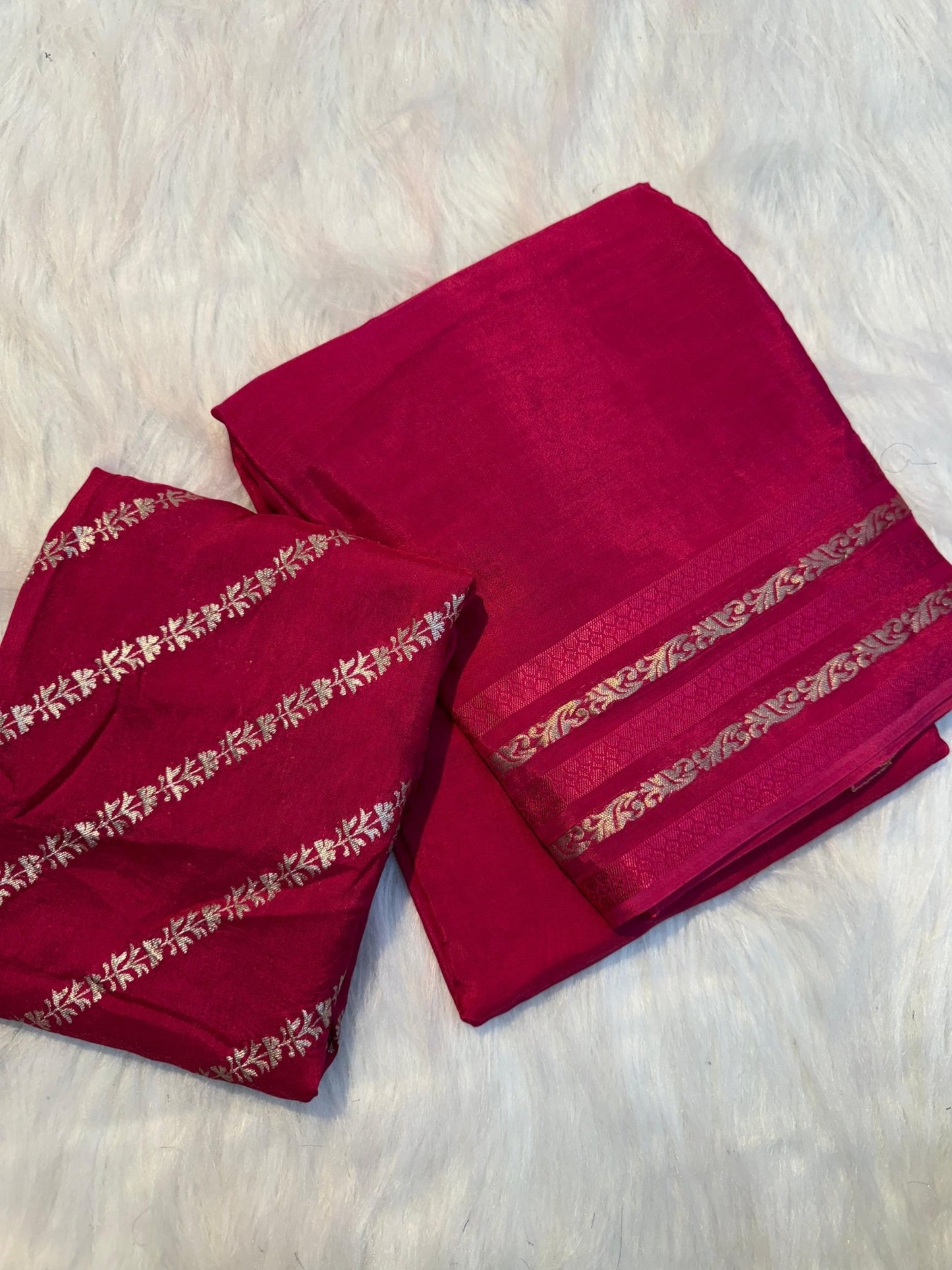 Amrah Wholesale Kc 221 Pure Viscose Mysore Crepe Silk Saree - Amrah Wholesale