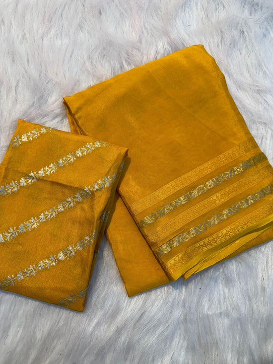 Amrah Wholesale Kc 221 Pure Viscose Mysore Crepe Silk Saree - Amrah Wholesale