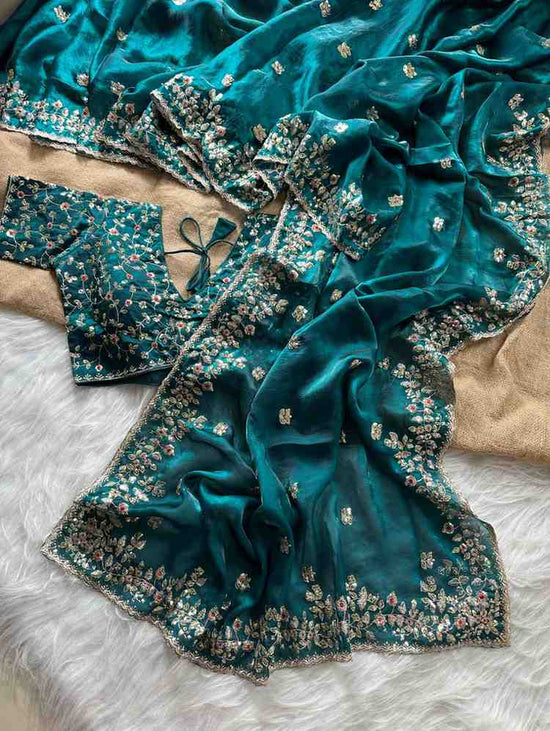 Amrah Wholesale KC 410 Satin Silk Saree Collection - Amrah Wholesale