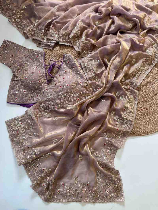 Amrah Wholesale KC 410 Satin Silk Saree Collection - Amrah Wholesale