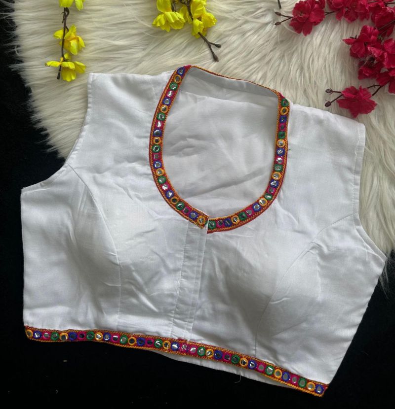 Amrah Wholesale Khadi Vol 33 Rayon Kodi Work Blouse - Amrah Wholesale