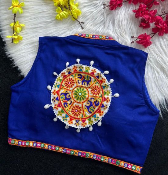 Amrah Wholesale Khadi Vol 33 Rayon Kodi Work Blouse - Amrah Wholesale