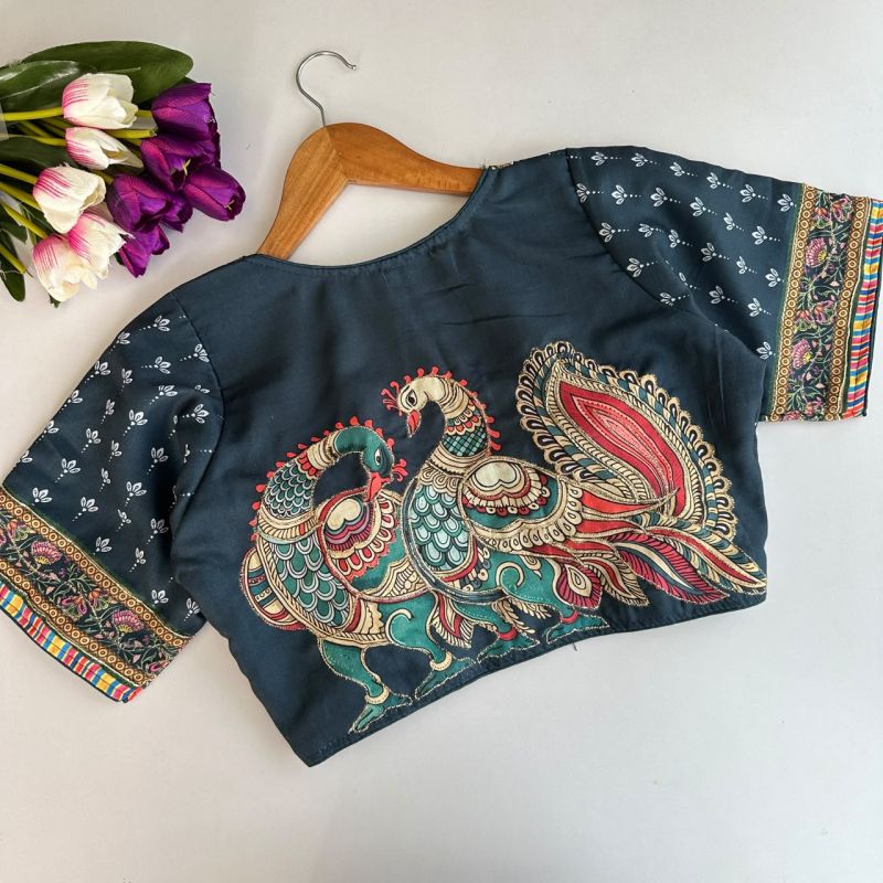 Amrah Wholesale Khadi Vol 34 Cotton Hand Work Blouse - Amrah Wholesale