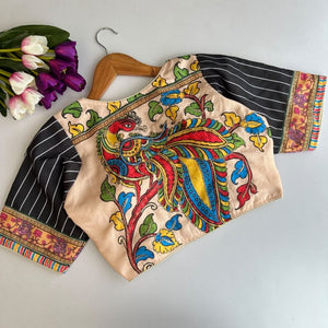 Amrah Wholesale Khadi Vol 34 Cotton Hand Work Blouse - Amrah Wholesale