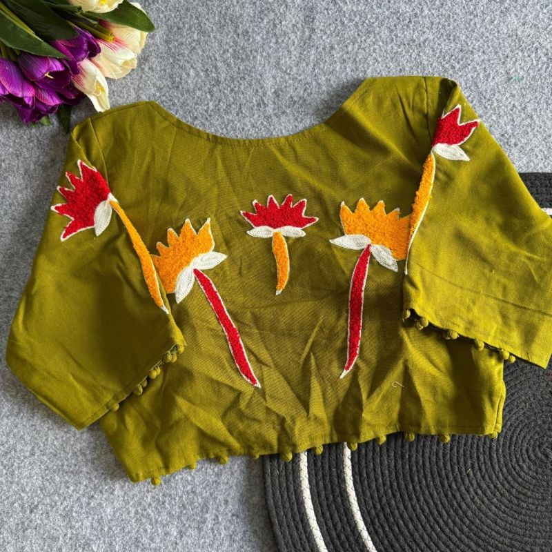 Amrah Wholesale Khadi Vol 61 Flex Cotton Blouse