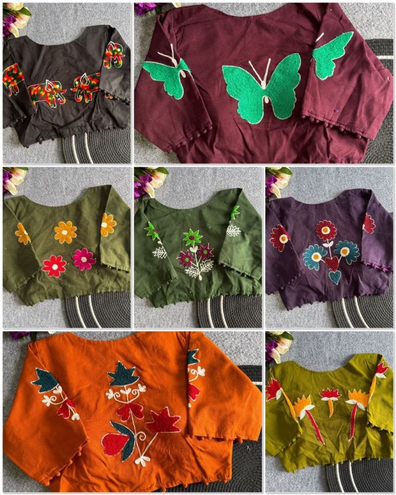 Amrah Wholesale Khadi Vol 61 Flex Cotton Blouse