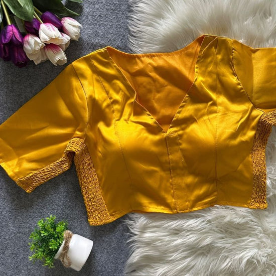 Amrah Wholesale Khadi Vol 63 Silk Blouse