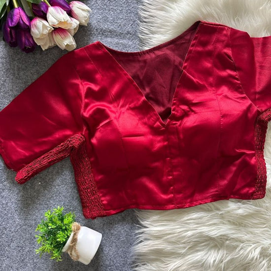 Amrah Wholesale Khadi Vol 63 Silk Blouse
