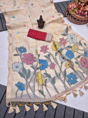 Amrah Wholesale Lotus Vol 1 Munga Cotton Saree