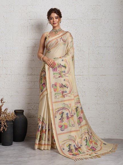 Amrah Wholesale Maahi 226 Linen Embroidery With Zari Weaving Saree - Amrah Wholesale