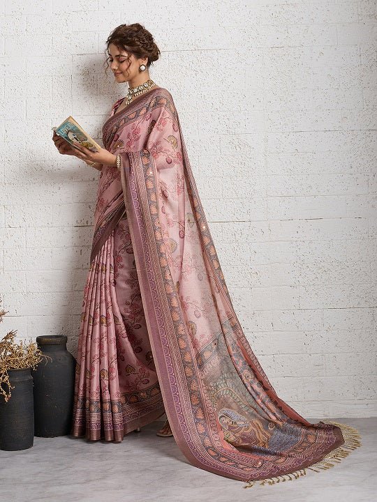 Amrah Wholesale Maahi 226 Linen Embroidery With Zari Weaving Saree - Amrah Wholesale