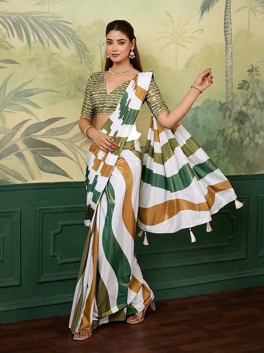Amrah Wholesale Maahi 237 Crape Silk Saree