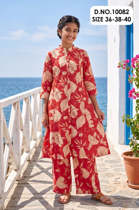 Amrah Wholesale Mablaa 10081 And 82 Rayon Floral Printed Co Ord Set