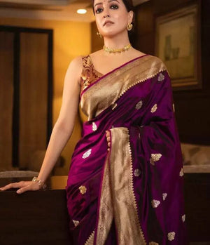 Amrah Wholesale Madhubala Lichi Silk Saree - Amrah Wholesale