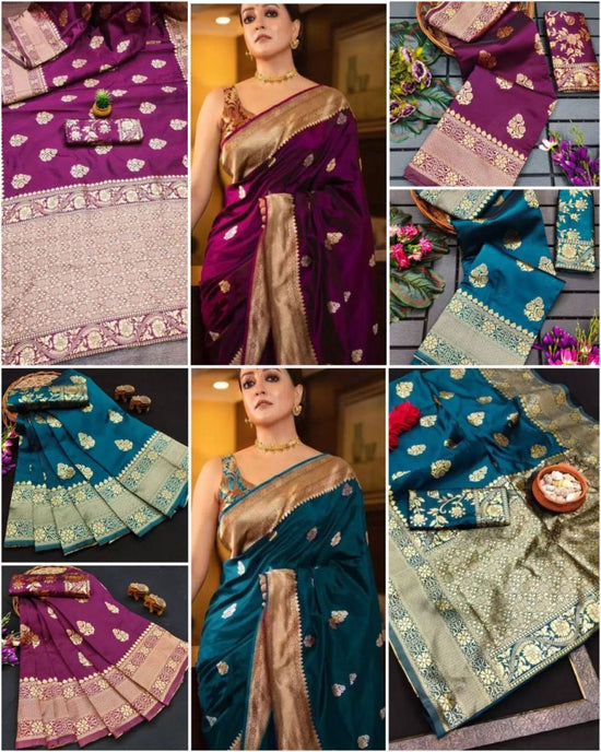 Amrah Wholesale Madhubala Lichi Silk Saree