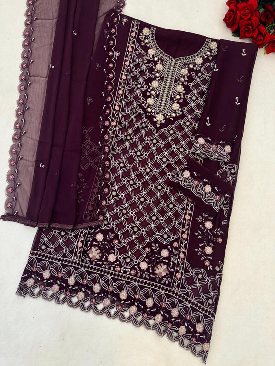 Amrah Wholesale Mah E Rooh 4233 A To D Chiffon Pakistani Suit - Amrah Wholesale