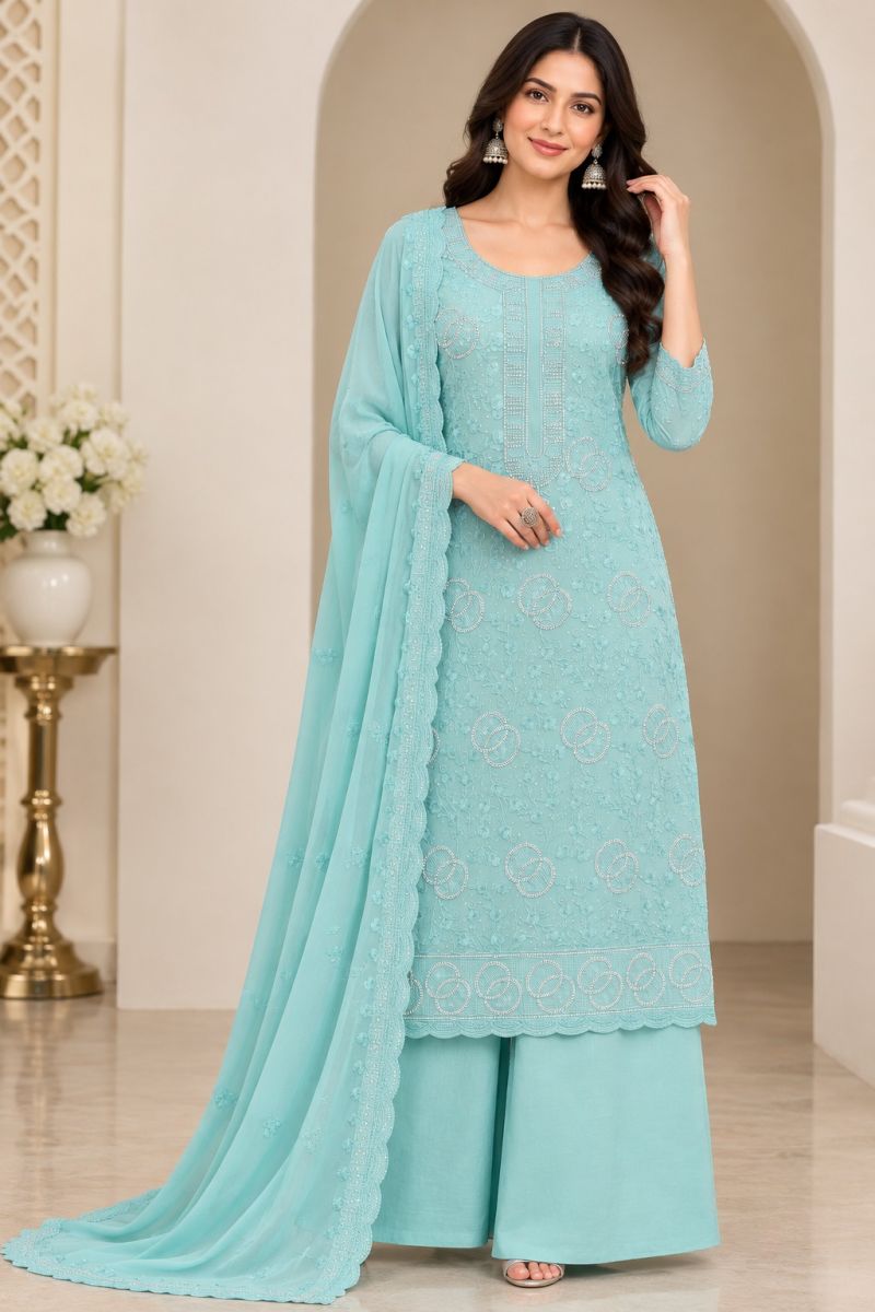 Amrah Wholesale Mah E Rooh 5216 A To D Georgette Dress Material