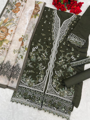Amrah Wholesale Mah E Rooh 5217 Slub Cotton Dress Material - Amrah Wholesale