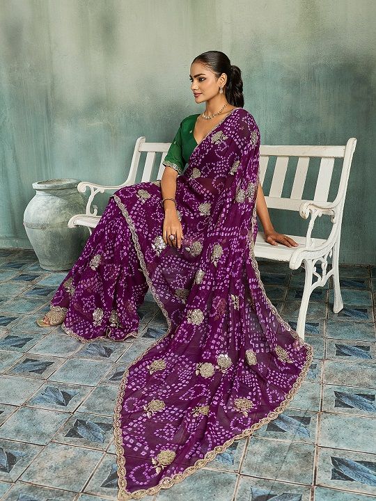 Amrah Wholesale Mahek 229 Georgette Saree
