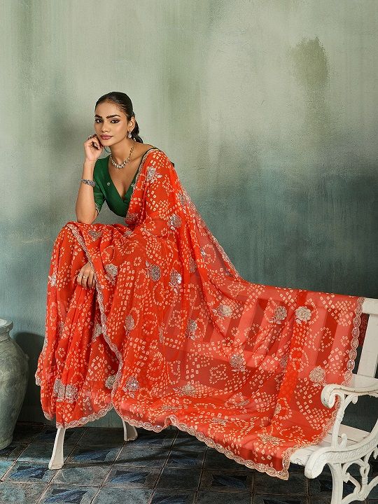 Amrah Wholesale Mahek 229 Georgette Saree