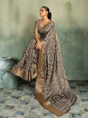 Amrah Wholesale Mahek 233 Marshmello Silk Saree